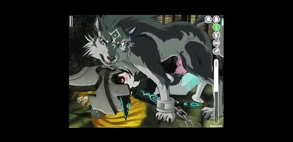  Midna fucks Link and he Fails into a Wolf for her